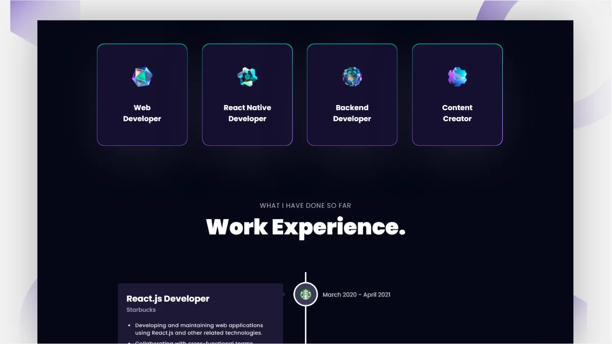 3D Developer Portfolio 3