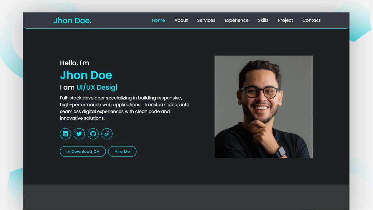 HTML Portfolio 2