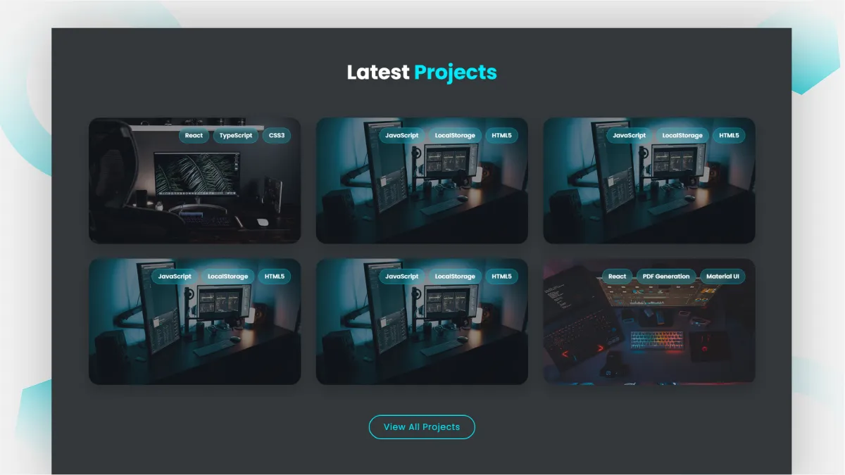 HTML Portfolio 4