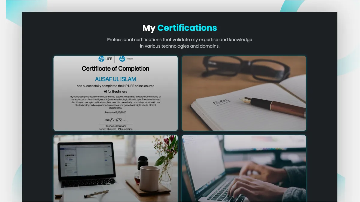 HTML Portfolio 6