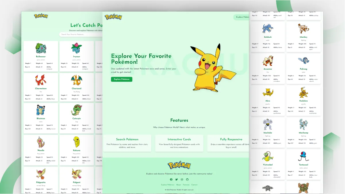 Pokemon Website 1
