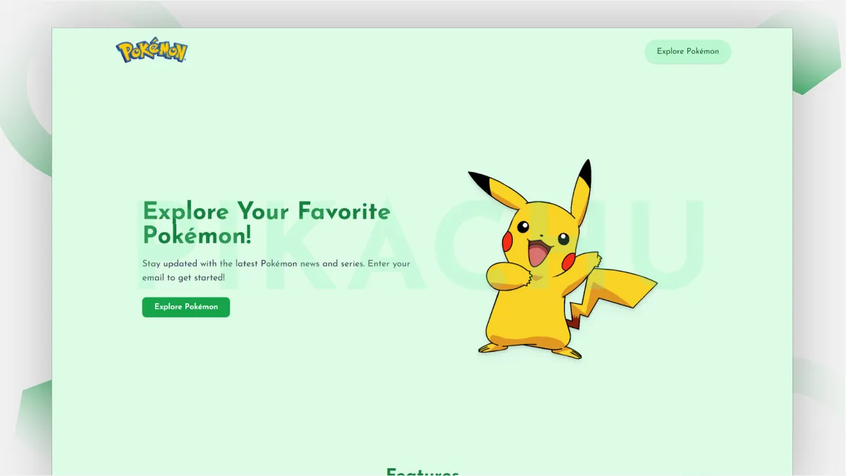 Pokemon Website 2