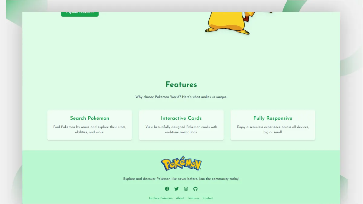 Pokemon Website 3