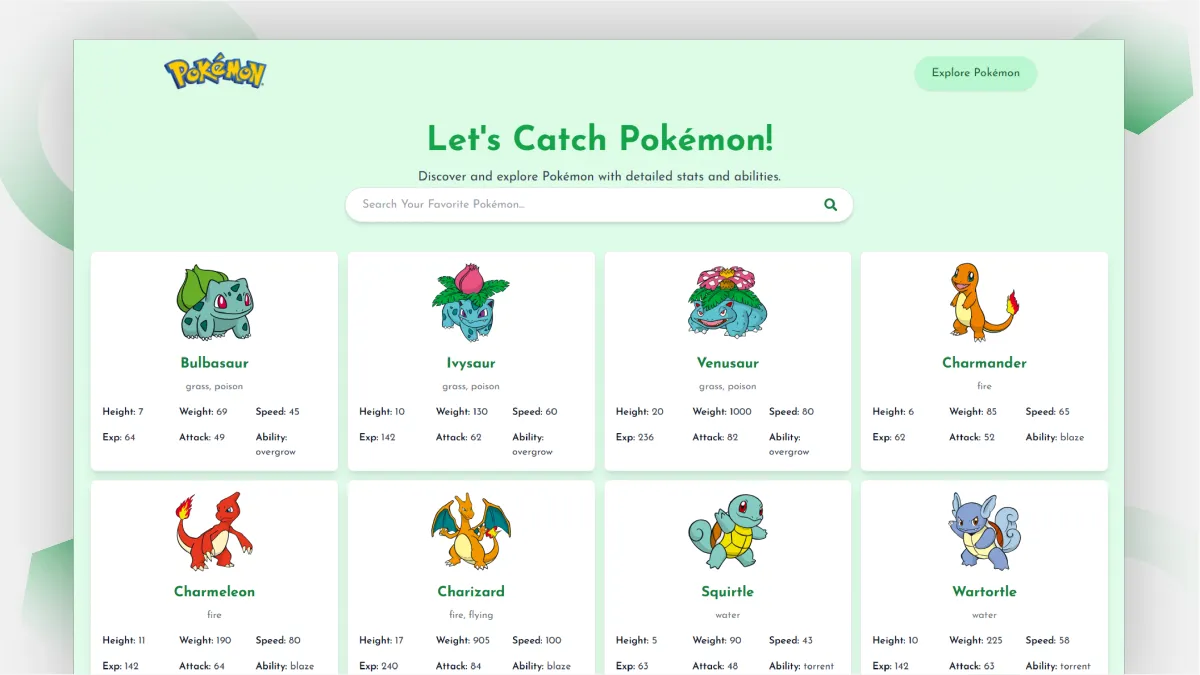 Pokemon Website 4